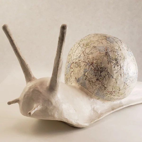 Sculpture unique - Un très gros escargot