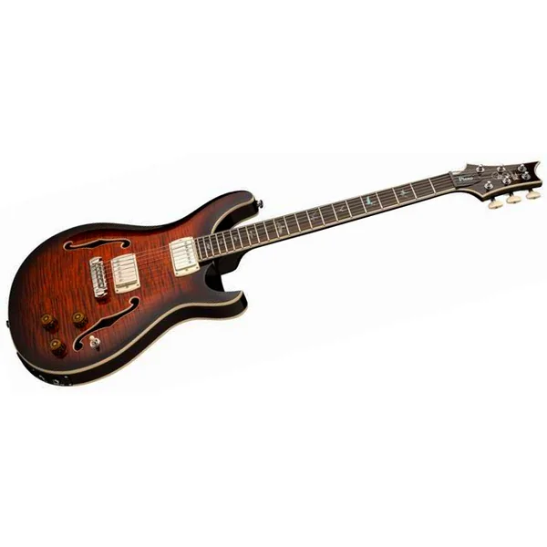 SE Hollowbody II Piezo (Wing Tuners) - orange tiger smokeburst