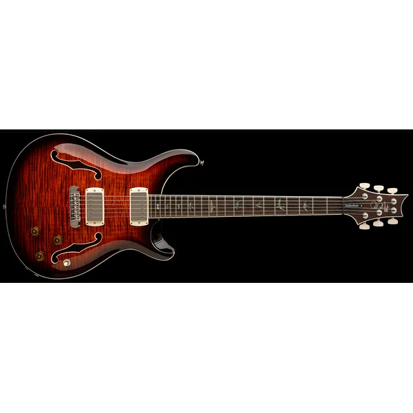 SE Hollowbody II Piezo (Wing Tuners) - orange tiger smokeburst