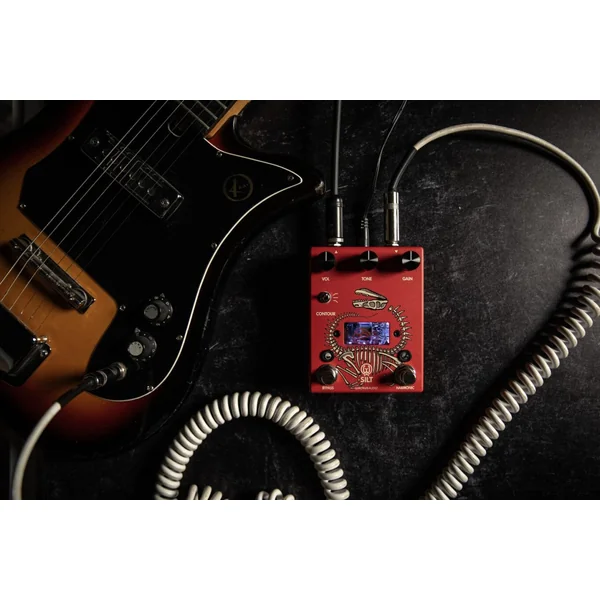 Silt Harmonic Tube Fuzz Red