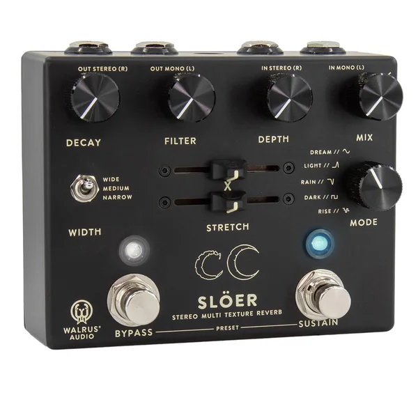Slöer Stereo Reverb Black