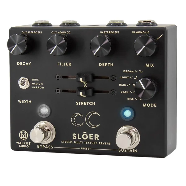 Slöer Stereo Reverb Black