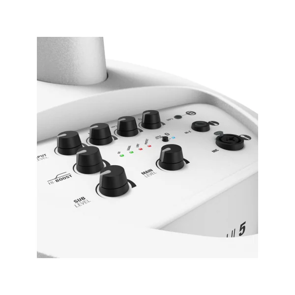 Sono Colonne LD Systems MAUI 5 Blanc Mixeur et bluetooth Intégré