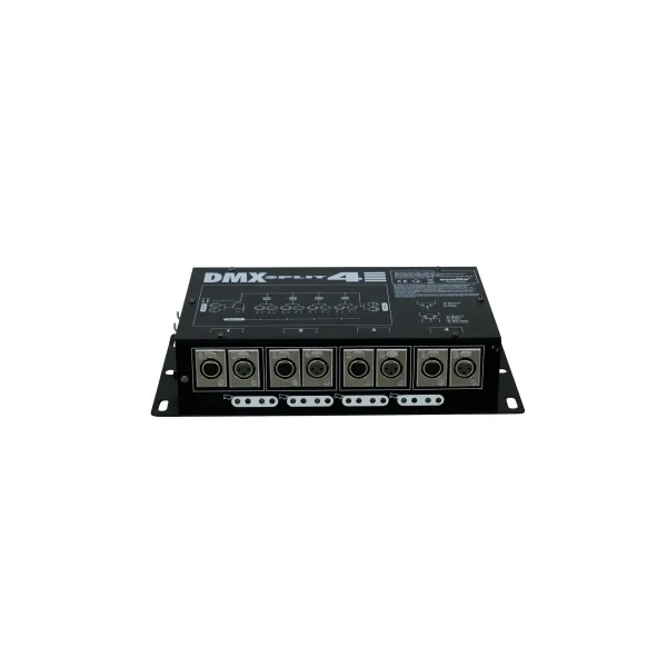Splitter DMX Eurolite Split 4 1 entrée vers 4 sorties 3 et 5 broches