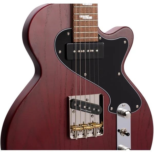 Sunset TC - open pore burgundy red
