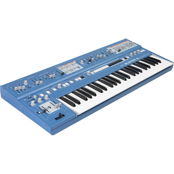Super 6 Keyboard blue