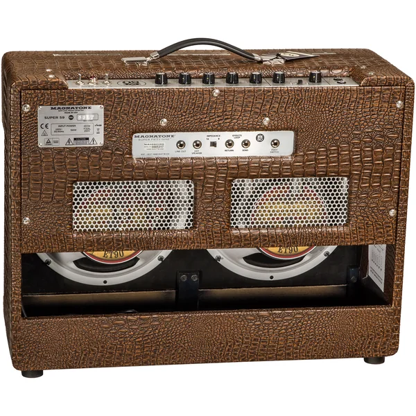 Super Fifty-Nine M-80 2x12 Combo - Croc Ostridge Brown