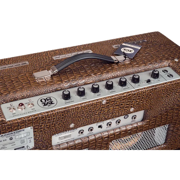 Super Fifty-Nine M-80 2x12 Combo - Croc Ostridge Brown