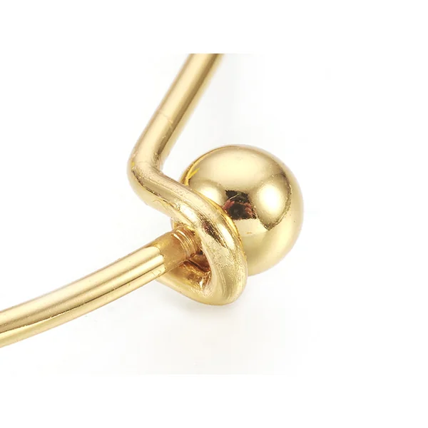 Support pour création de collier torque - doré