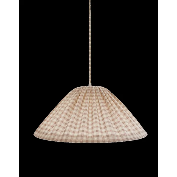 Suspension conique vichy Malala "petits carreaux"