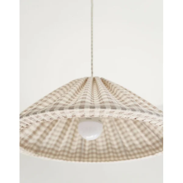 Suspension conique vichy Malala "petits carreaux"