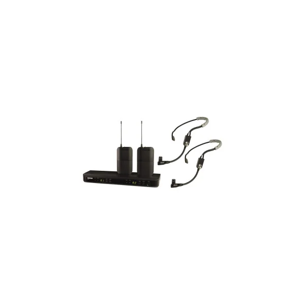 SYSTEME HF DOUBLE SERRE TETE SM35 BANDE M17 SHURE