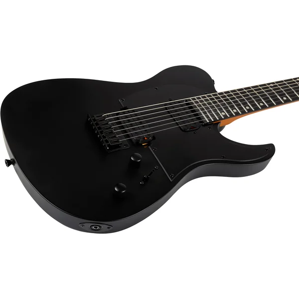 T-407 MBK 7-string - black satin