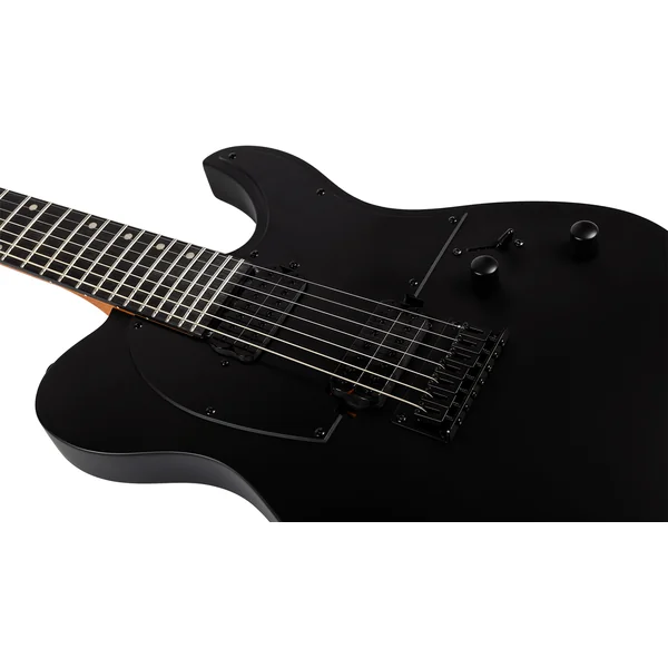 T-407 MBK 7-string - black satin
