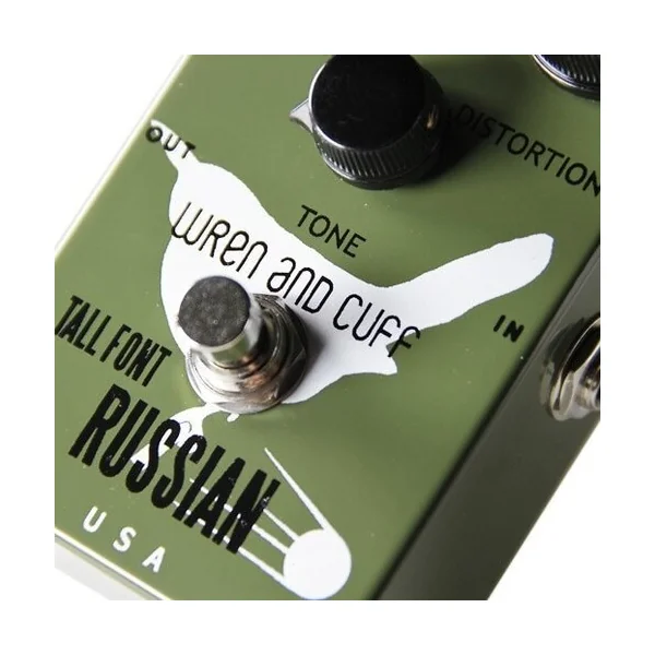 Tall Font Russian Fuzz