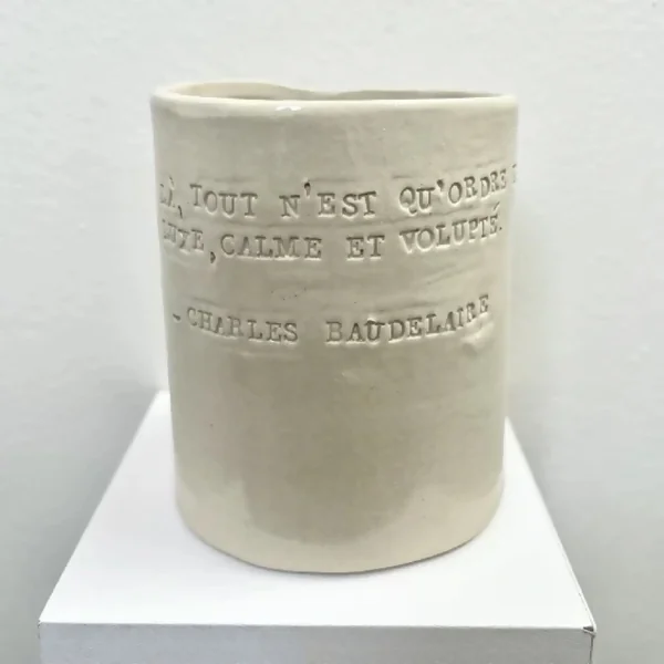Tasse-poème BAUDELAIRE