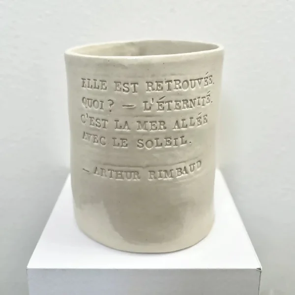 Tasse-poème RIMBAUD