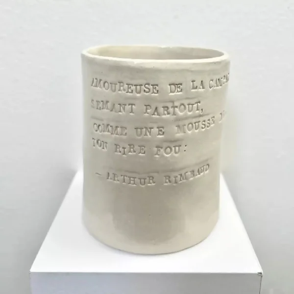 Tasse-poème RIMBAUD