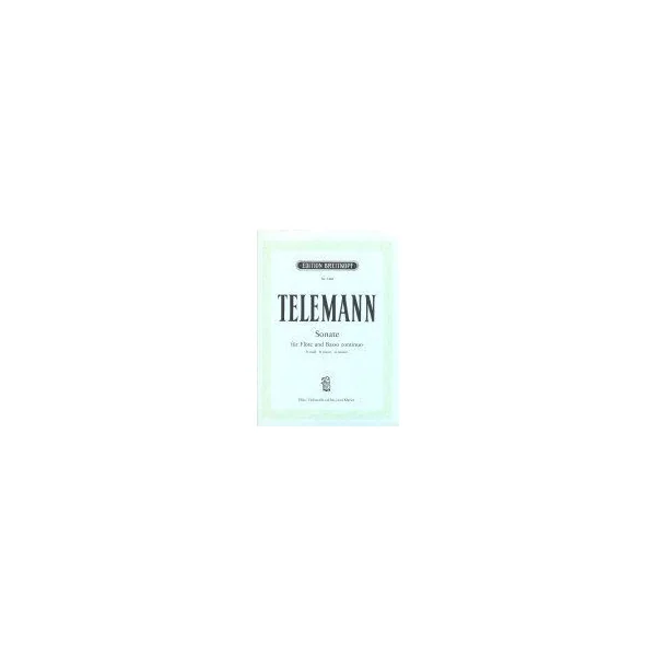 Telemann G.p. Sonate SI Mineur Flute