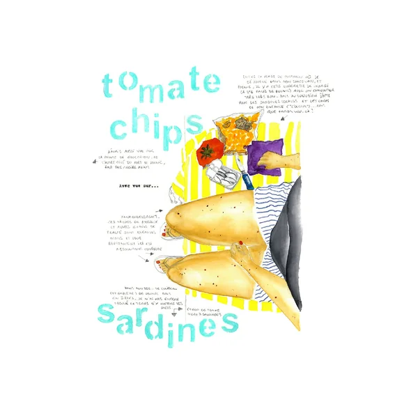 Tomate Chips Sardines