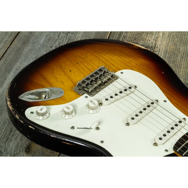 Trad S #43484 - aged 2-tone chocolate sunburst