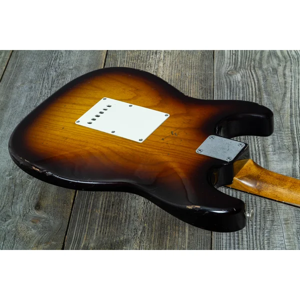 Trad S #43484 - aged 2-tone chocolate sunburst