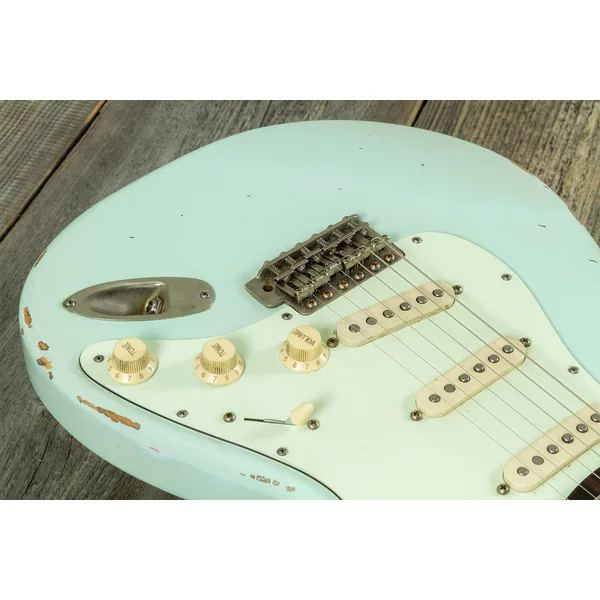 Trad S #43487 - aged surf green