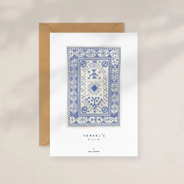 Travel's Kilim — Carte illustrée