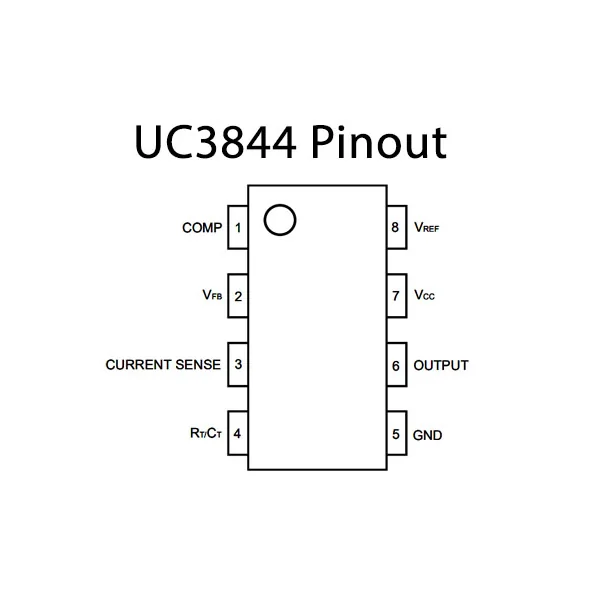 UC3844N Contrôleur PWM 450KHz