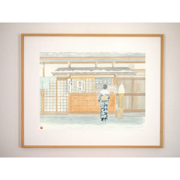 "UN INSTANT SOUS LA NEIGE" - Édition d'Art