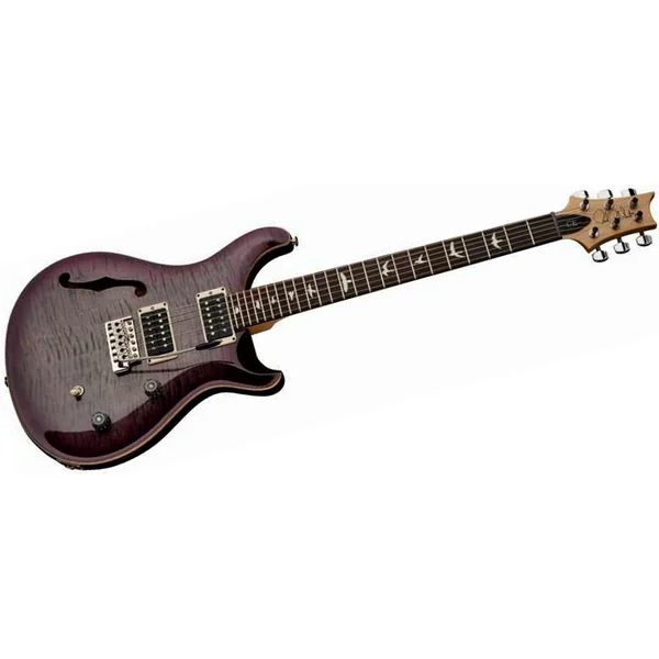 USA Bolt-On CE 24 Semi-Hollow - faded gray black purple burst