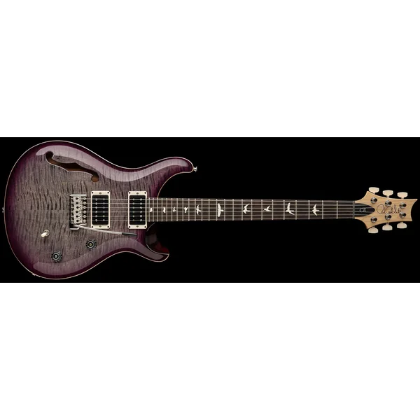 USA Bolt-On CE 24 Semi-Hollow - faded gray black purple burst
