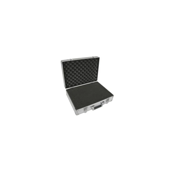 VALISE EN ALUMINIUM + MOUSSE PREDECOUPEE 455X330X152mm