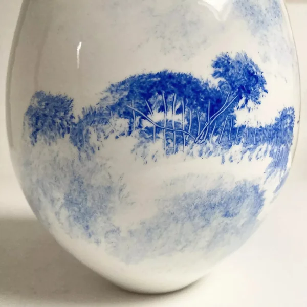 Vase couple bleu 2