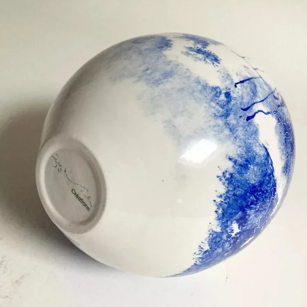 Vase couple bleu 2