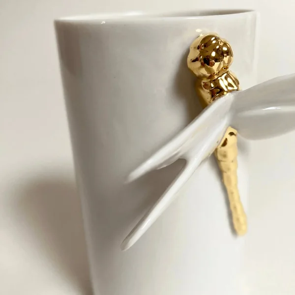 Vase libellule