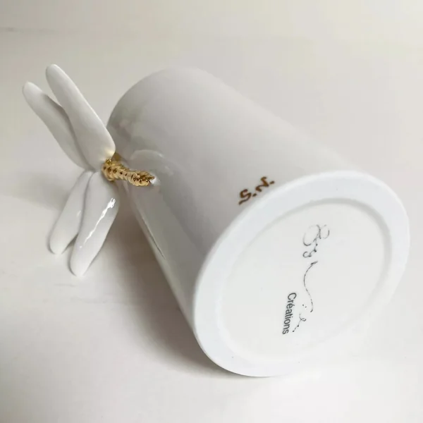 Vase libellule