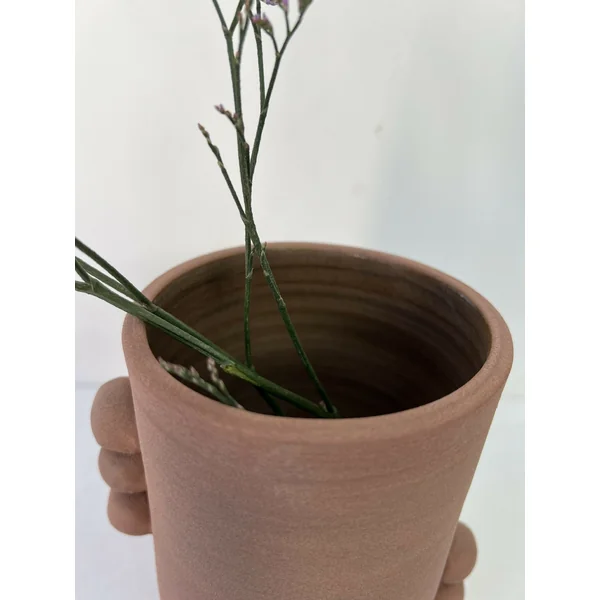 Vase MAYA grès roux