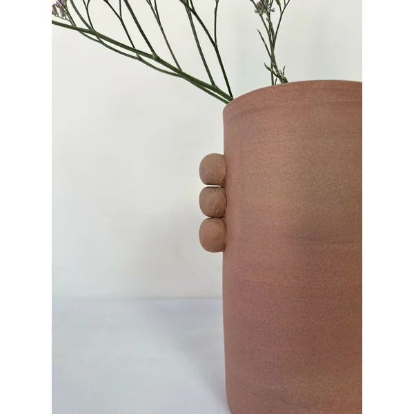 Vase MAYA grès roux