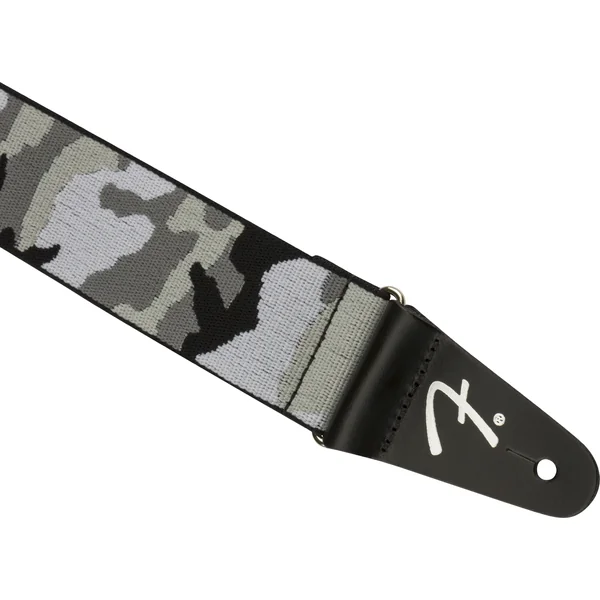 Weighless 2 Inches Camo Guitar Strap - Gray