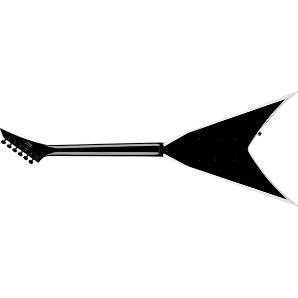 Wes Borland Pro King V KV - black w/ white bevels