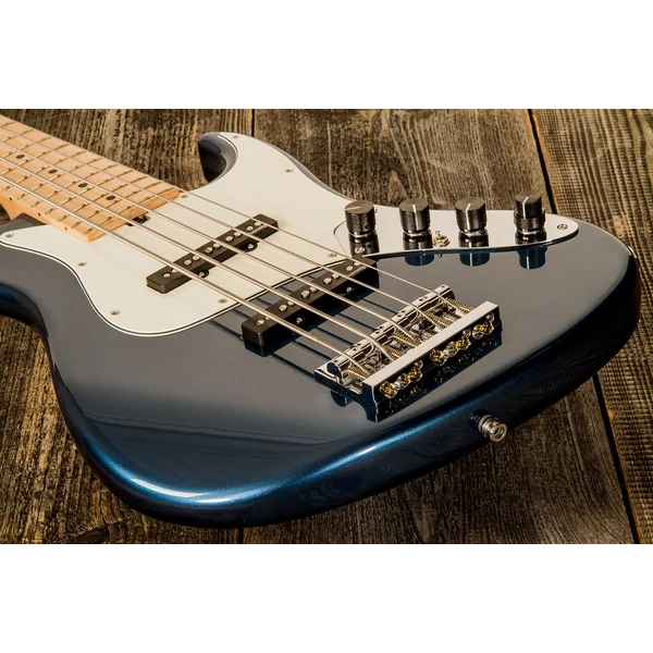 Will Lee MetroLine 22-Fret Swamp Ash 5-String (GER, MN) - dark lake placid blue metallic