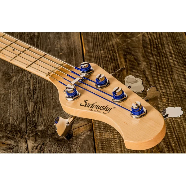 Will Lee MetroLine 22-Fret Swamp Ash 5-String (GER, MN) - dark lake placid blue metallic
