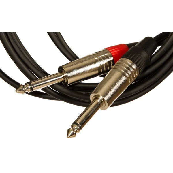 X1016-1.5M - Jack 3.5 (M) Stereo / 2x Jack 6.35 (M) Mono