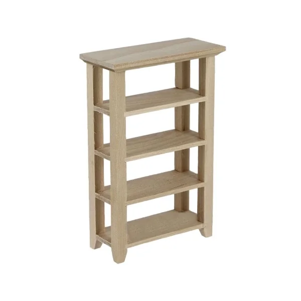 Étagère miniature en bois brut